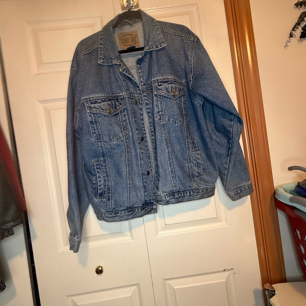 Men’s Vintage County Seat Denim Jacket - L